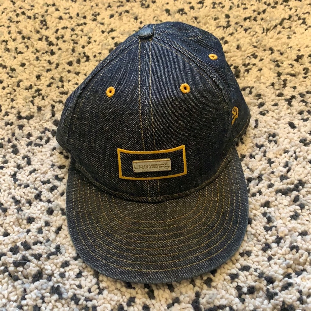 LRG Dark Denim Fitted Ballcap